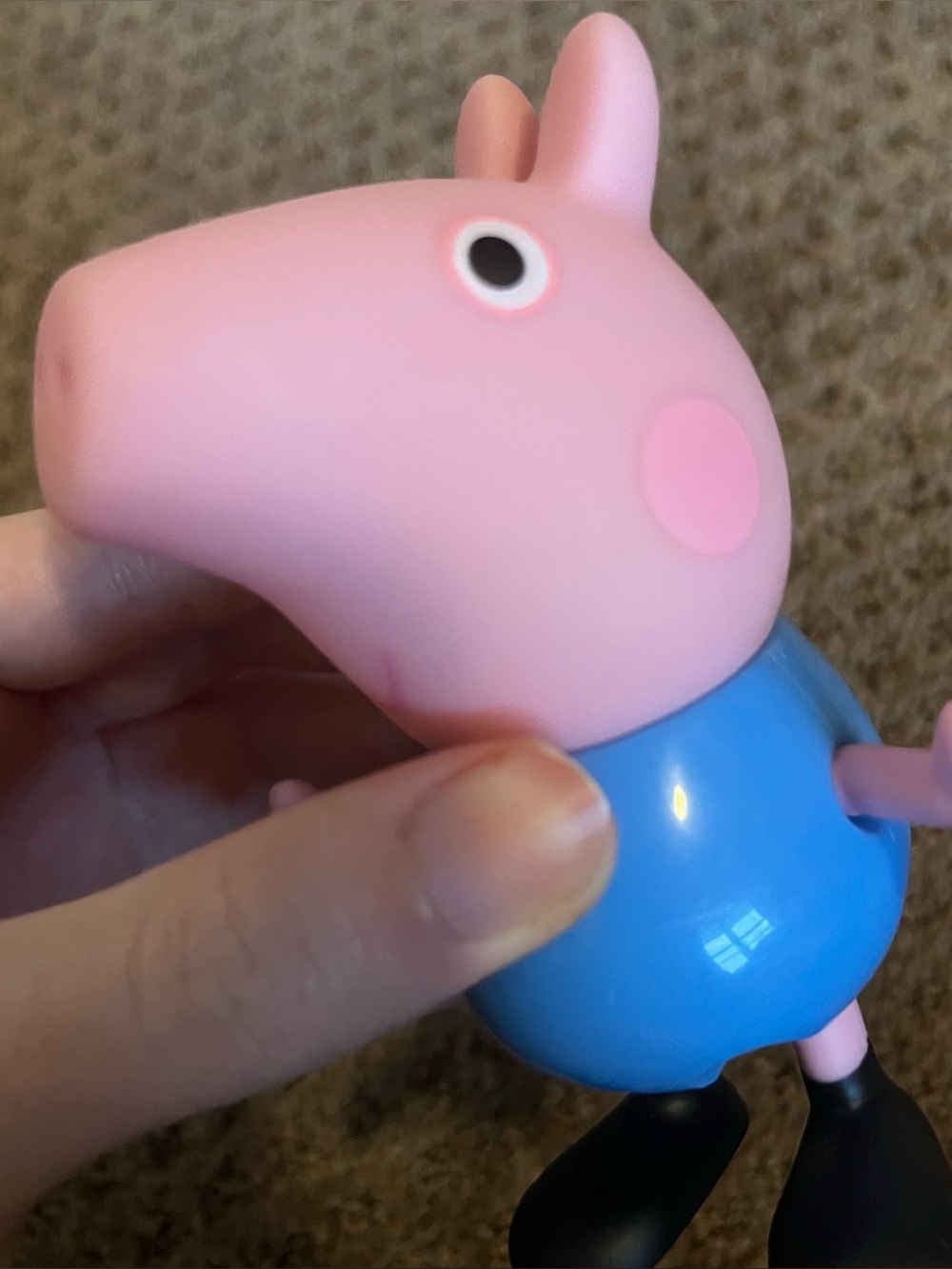 Peppa pig Georgie pig character